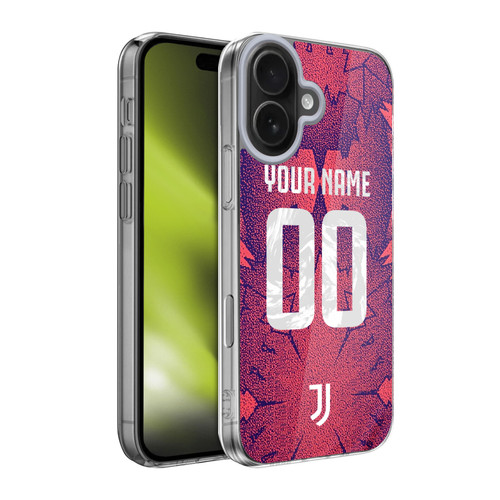 Custom Customised Personalised Juventus Football Club 2022/23 Match Kit Third Soft Gel Case for Apple iPhone 17