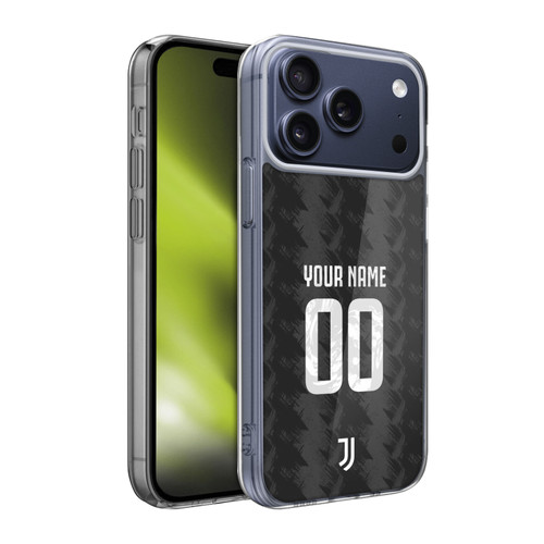 Custom Customised Personalised Juventus Football Club 2022/23 Match Kit Away Soft Gel Case for Apple iPhone 17 Pro Max
