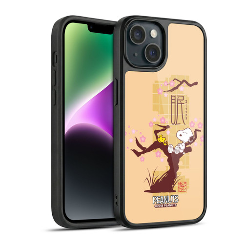 Peanuts Oriental Snoopy Sleepy Gel Armour Case For Apple iPhone 14