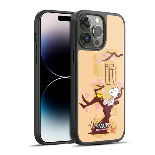 Peanuts Oriental Snoopy Sleepy Gel Armour Case For Apple iPhone 14 Pro Max