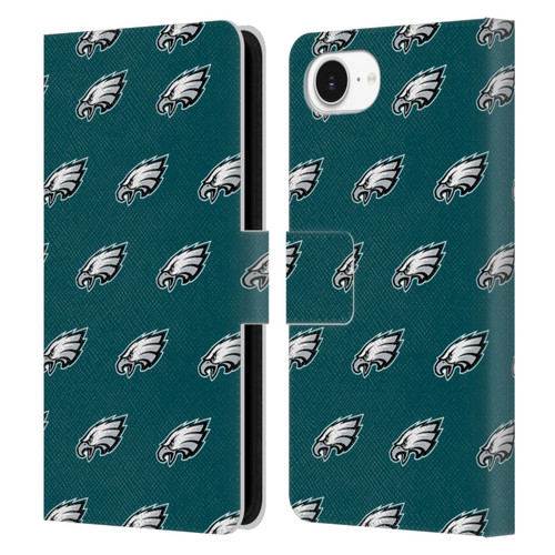 NFL Philadelphia Eagles Artwork Patterns Leather Book Wallet Case Cover For Apple iPhone 16e