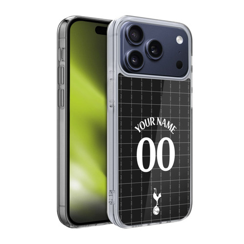 Custom Customised Personalised Tottenham Hotspur F.C. 2025/26 Badge Kit Away Soft Gel Case for Apple iPhone 17 Pro Custom Customised Personalised Tottenham Hotspur F.C. 2025/26 Badge Kit Away Soft Gel Case for Apple iPhone 17 Pro