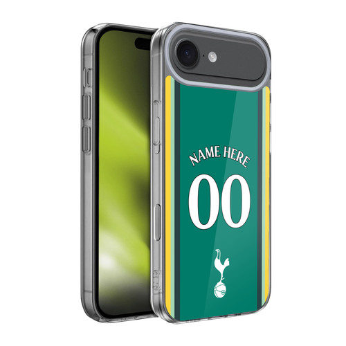 Custom Customised Personalised Tottenham Hotspur F.C. 2024/25 Badge Kit Third Soft Gel Case for Apple iPhone 17 Air
