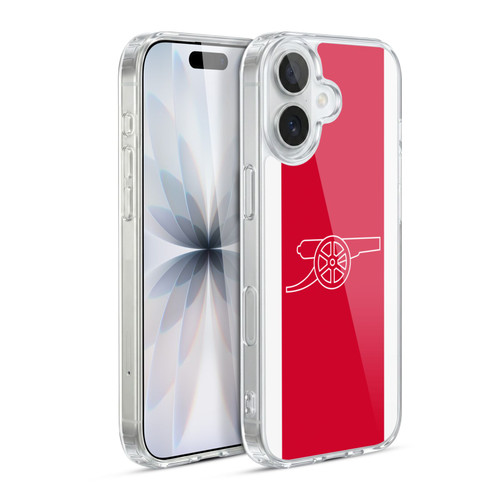 Arsenal FC Logos Gunners Soft Gel Case for Apple iPhone 17