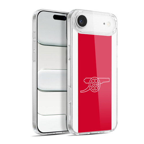 Arsenal FC Logos Gunners Soft Gel Case for Apple iPhone 17 Air