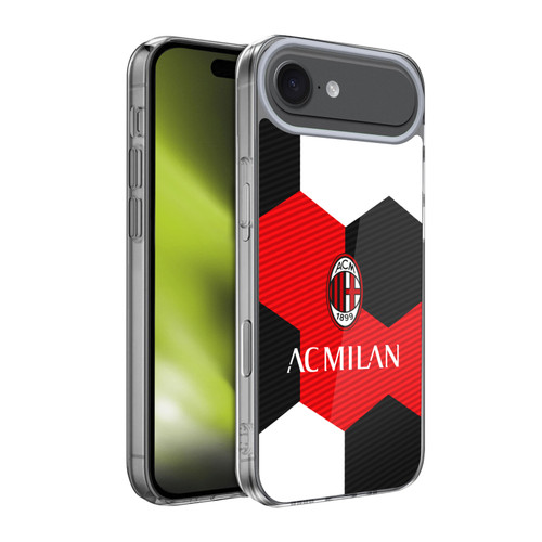 AC Milan Crest Ball Soft Gel Case for Apple iPhone 17 Air