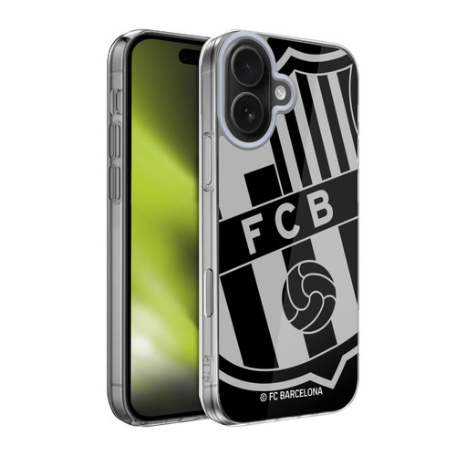 FC Barcelona Crest Oversized Soft Gel Case for Apple iPhone 17