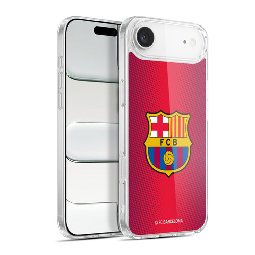 FC Barcelona Crest Halftone Soft Gel Case for Apple iPhone 17 Air