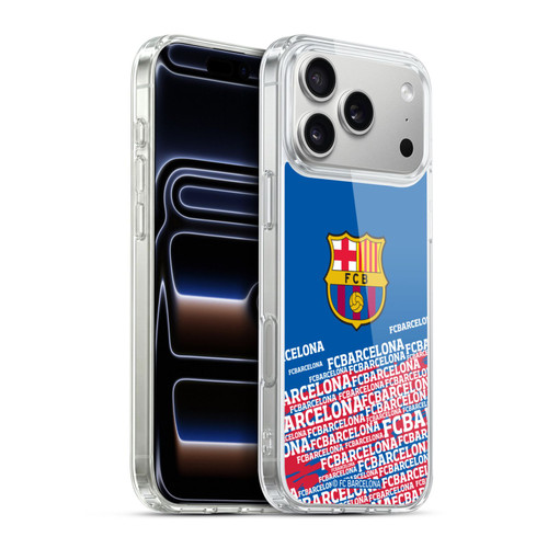 FC Barcelona Crest Impact Soft Gel Case for Apple iPhone 17 Pro Max