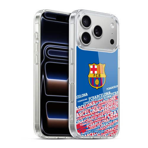 FC Barcelona Crest Impact Soft Gel Case for Apple iPhone 17 Pro