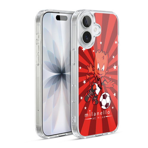 AC Milan Children Milanello 2 Soft Gel Case for Apple iPhone 17