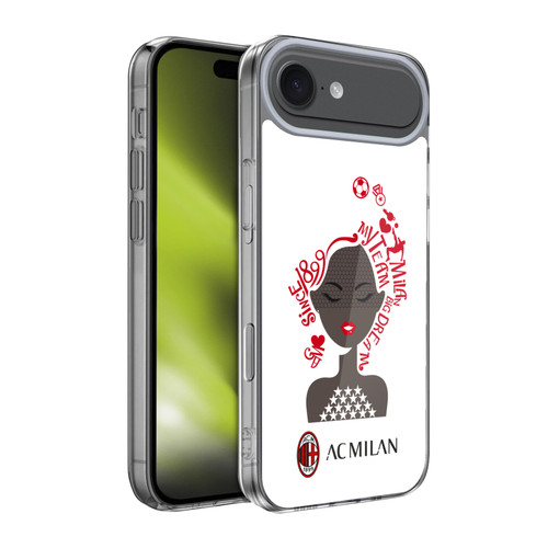 AC Milan Children I Love My Team Soft Gel Case for Apple iPhone 17 Air