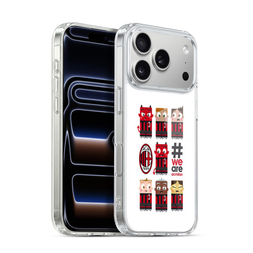 AC Milan Children We Are Soft Gel Case for Apple iPhone 17 Pro