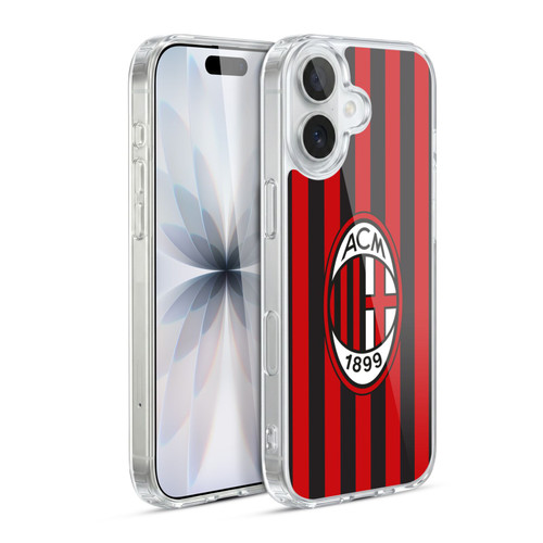 AC Milan 2017/18 Crest Kit Home Soft Gel Case for Apple iPhone 17