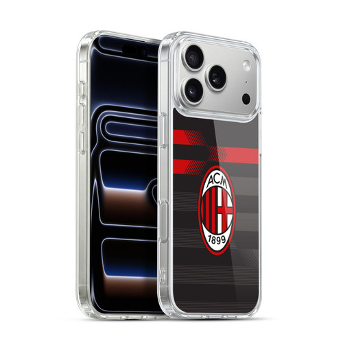 AC Milan 2017/18 Crest Kit Third Soft Gel Case for Apple iPhone 17 Pro Max