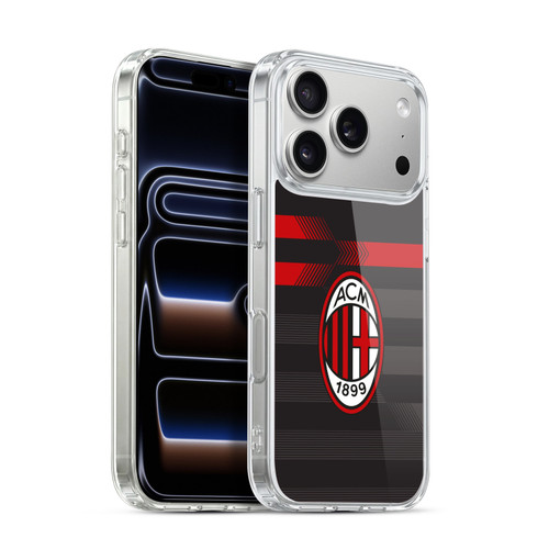 AC Milan 2017/18 Crest Kit Third Soft Gel Case for Apple iPhone 17 Pro