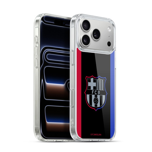 FC Barcelona 2024/25 Crest Kit Away Soft Gel Case for Apple iPhone 17 Pro Max