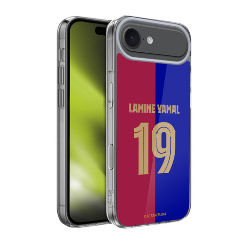FC Barcelona 2024/25 Players Home Kit Lamine Yamal Soft Gel Case for Apple iPhone 17 Air