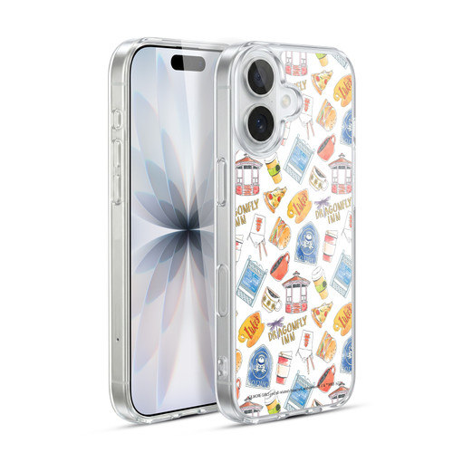 Gilmore Girls Graphics Icons Soft Gel Case for Apple iPhone 17