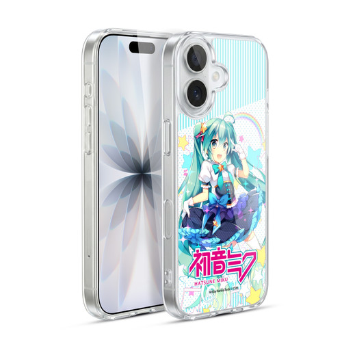 Hatsune Miku Graphics Stars And Rainbow Soft Gel Case for Apple iPhone 17