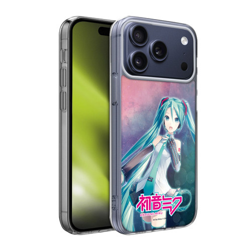 Hatsune Miku Graphics Nebula Soft Gel Case for Apple iPhone 17 Pro Max