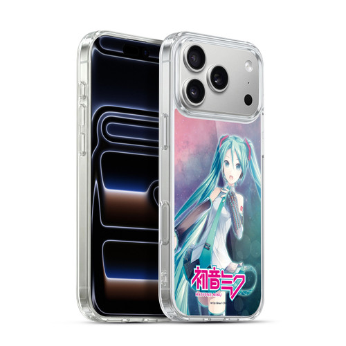 Hatsune Miku Graphics Nebula Soft Gel Case for Apple iPhone 17 Pro Max