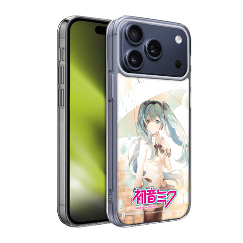 Hatsune Miku Graphics Rain Soft Gel Case for Apple iPhone 17 Pro Max
