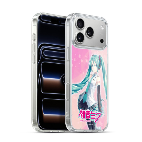Hatsune Miku Graphics Star Soft Gel Case for Apple iPhone 17 Pro Max