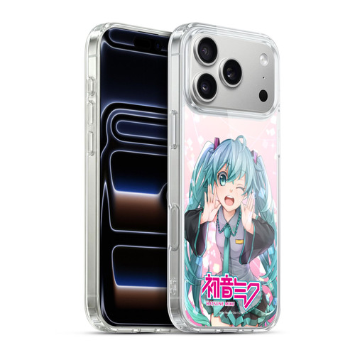 Hatsune Miku Graphics Wink Soft Gel Case for Apple iPhone 17 Pro Max