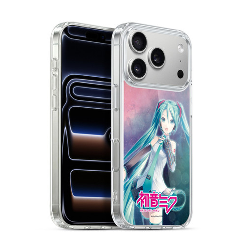 Hatsune Miku Graphics Nebula Soft Gel Case for Apple iPhone 17 Pro