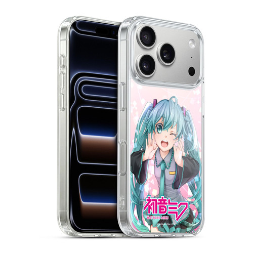 Hatsune Miku Graphics Wink Soft Gel Case for Apple iPhone 17 Pro