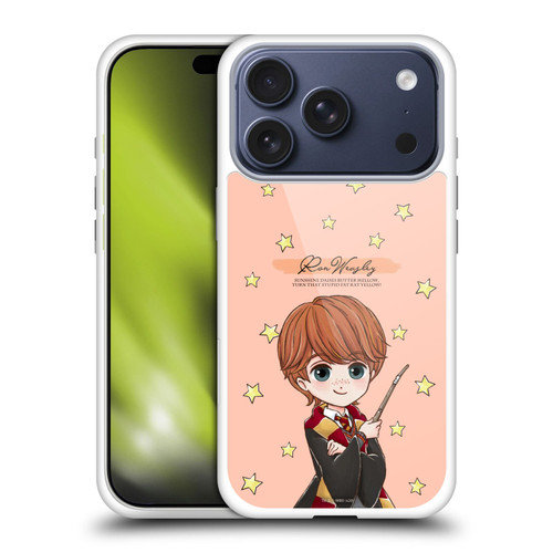 Harry Potter Deathly Hallows XXXVII Ron Weasley Soft Gel Case for Apple iPhone 17 Pro