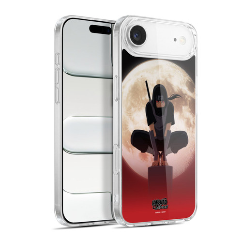 Naruto Shippuden Character Art Itachi Uchiha Moon Soft Gel Case for Apple iPhone 17 Air