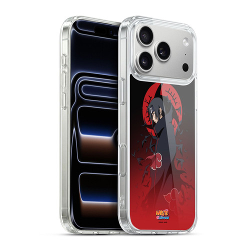 Naruto Shippuden Character Art Itachi Uchiha Soft Gel Case for Apple iPhone 17 Pro Max