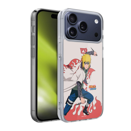 Naruto Shippuden Character Art Minato Namikaze Soft Gel Case for Apple iPhone 17 Pro
