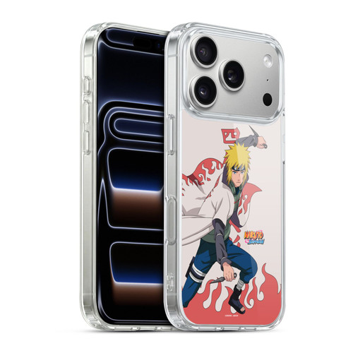 Naruto Shippuden Character Art Minato Namikaze Soft Gel Case for Apple iPhone 17 Pro