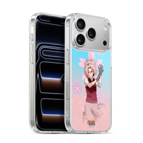 Naruto Shippuden Character Art Sakura Haruno Soft Gel Case for Apple iPhone 17 Pro