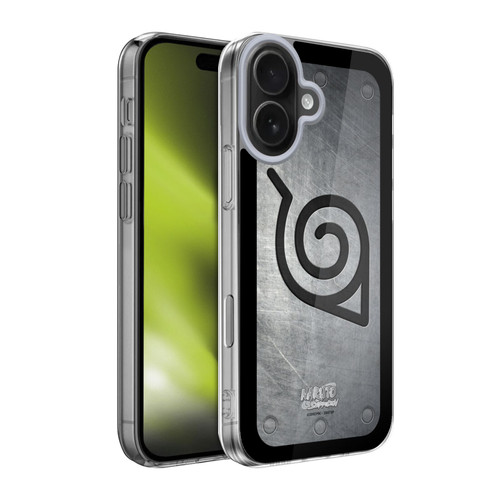 Naruto Shippuden Iconic Konoha Headband Soft Gel Case for Apple iPhone 17