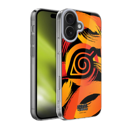 Naruto Shippuden Iconic Konoha Nine Tails Soft Gel Case for Apple iPhone 17