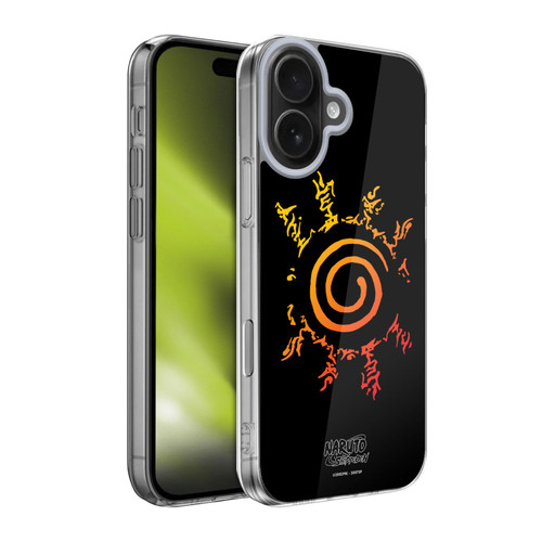 Naruto Shippuden Iconic Kurama Seal Soft Gel Case for Apple iPhone 17