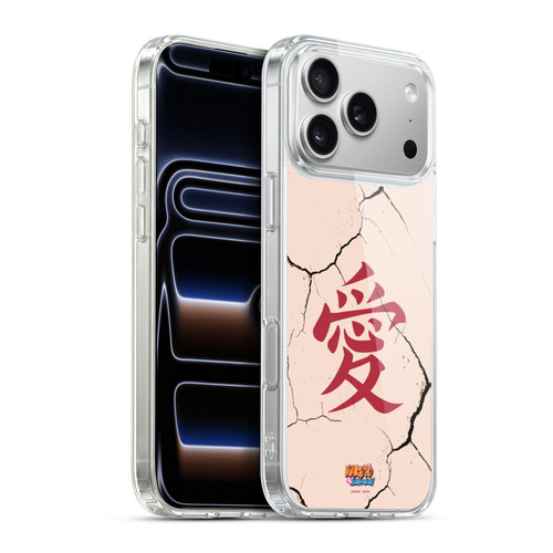 Naruto Shippuden Iconic Gaara Tattoo Soft Gel Case for Apple iPhone 17 Pro Max