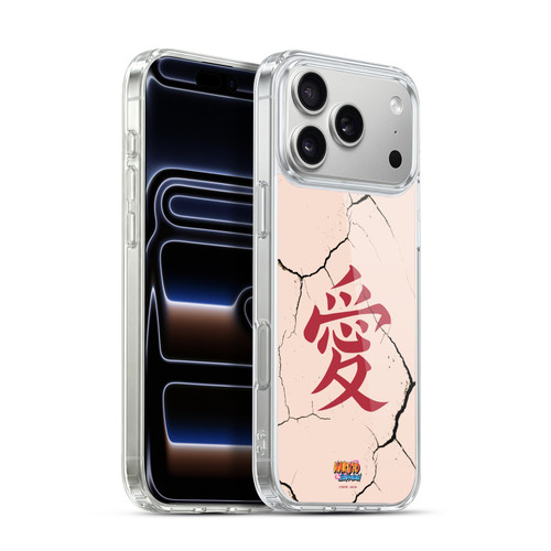 Naruto Shippuden Iconic Gaara Tattoo Soft Gel Case for Apple iPhone 17 Pro Max