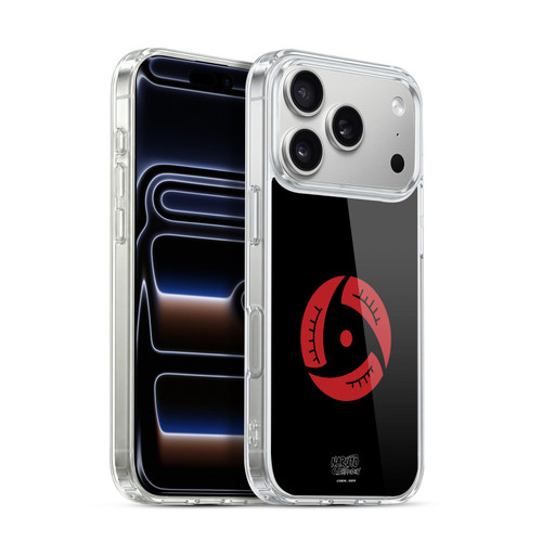 Naruto Shippuden Iconic Itachi Mangekyo Sharingan Soft Gel Case for Apple iPhone 17 Pro