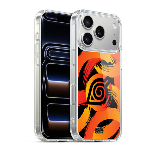 Naruto Shippuden Iconic Konoha Nine Tails Soft Gel Case for Apple iPhone 17 Pro