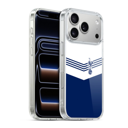 Tottenham Hotspur F.C. Badge 1978 Stripes Soft Gel Case for Apple iPhone 17 Pro