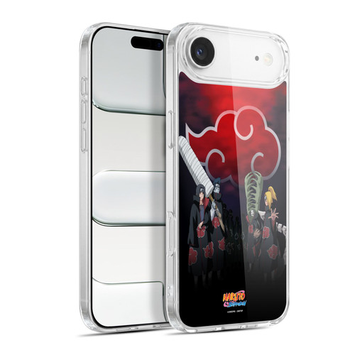 Naruto Shippuden Key Art Akatsuki Soft Gel Case for Apple iPhone 17 Air