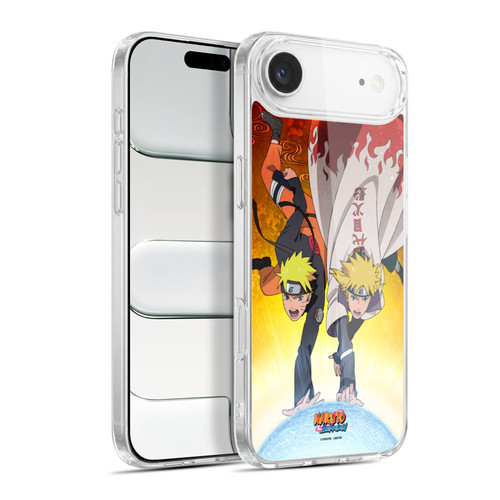 Naruto Shippuden Key Art Naruto And Minato Soft Gel Case for Apple iPhone 17 Air