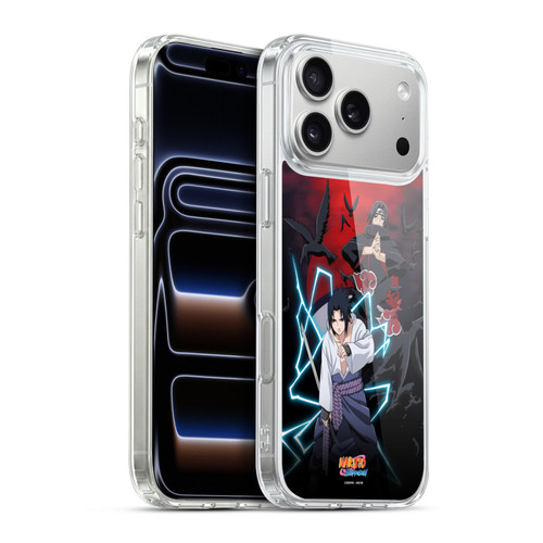 Naruto Shippuden Key Art Sasuke And Itachi Soft Gel Case for Apple iPhone 17 Pro Max