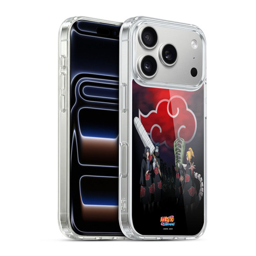 Naruto Shippuden Key Art Akatsuki Soft Gel Case for Apple iPhone 17 Pro