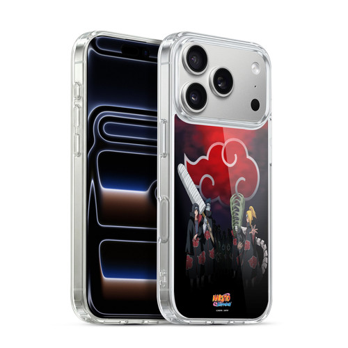 Naruto Shippuden Key Art Akatsuki Soft Gel Case for Apple iPhone 17 Pro